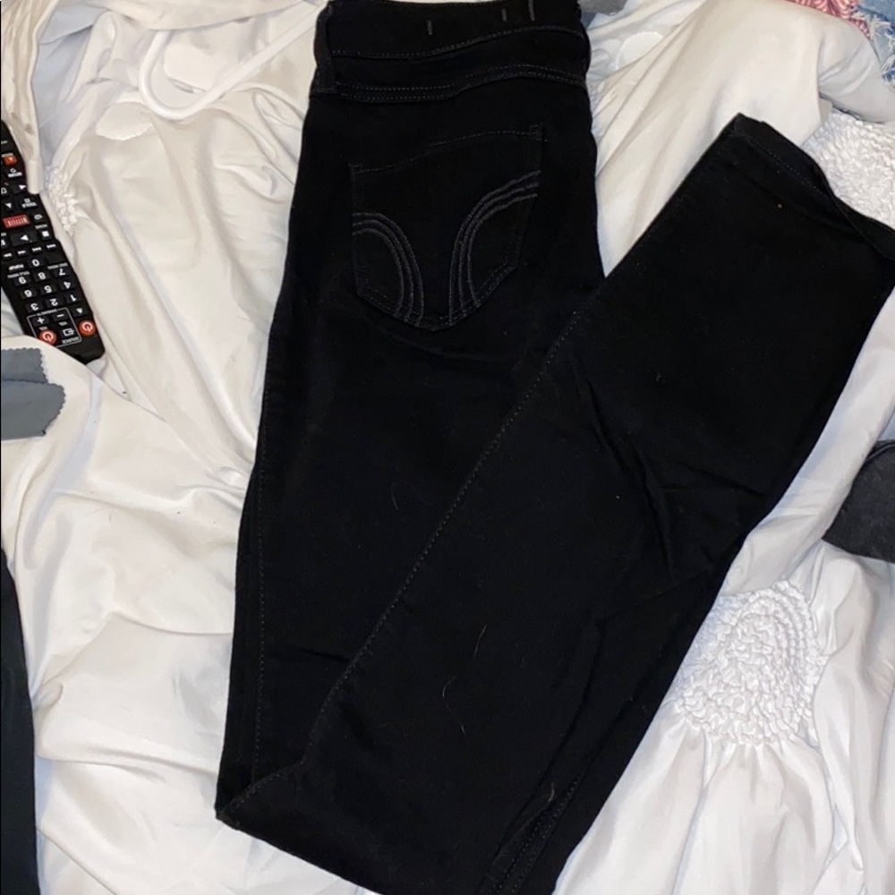Brand new black hollister jeans